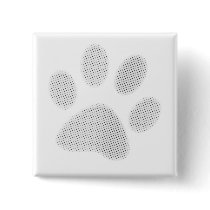 White/Light Grey Halftone Paw Print