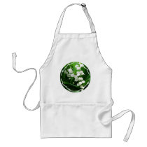 White Lily of the Valley Apron