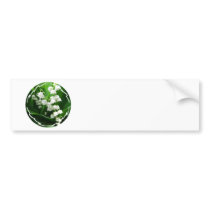 White Lily of the Valley Bumper Stickers