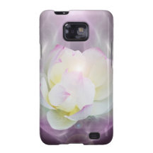 White lotus flower samsung galaxy SII covers