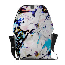 white magnolia blossom bag commuter bags