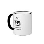 White Mug with ISC Logo - 11 oz Size