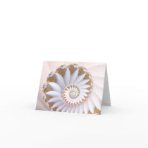 White Nautilus 2 Greeting Cards