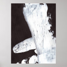 White No. 4 Poster