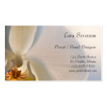 White Orchid Business Cards
