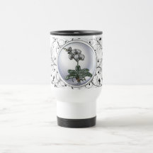 White Orchid Coffee Mug