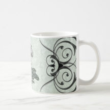 White Orchid Coffee Mugs
