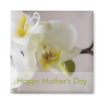 White Orchid • Happy Mother's Day Magnet