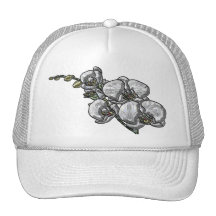 White Orchid Hat