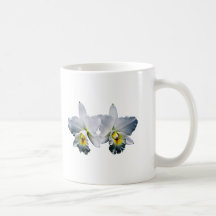 White Orchid Hawaiian Wedding Song Mugs