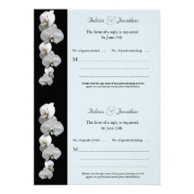 White Orchids RSVP Announcements