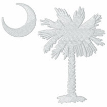 White Palmetto Embroidered T-Shirt