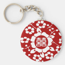 White Paper Cut Flowers • Happiness • Any Color Keychains