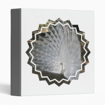 White Peacock Binder