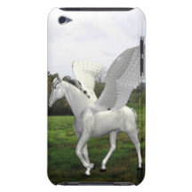 White Pegasus in a Field iPod Touch Cases