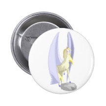White Pinback Button