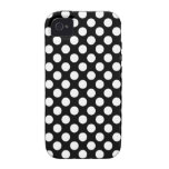 White Polka Dots Case Vibe iPhone 4 Cover