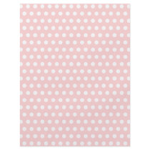 White Polka Dots on Pale Pink Custom Flyer