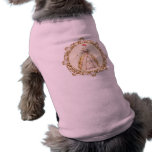 White Poodle Marie Antoinette Ornate Art pet clothing