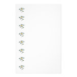 White Poppy Profile Stationery