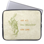 White Rabbit, Alice in Wonderland Computer Sleeve