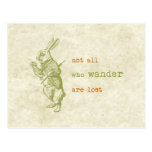 White Rabbit, Alice in Wonderland Postcards