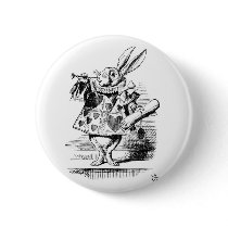 White Rabbit as Herald Pin