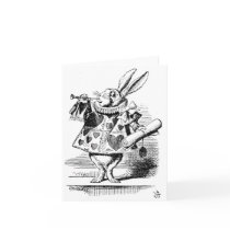 White Rabbit as Herald Card