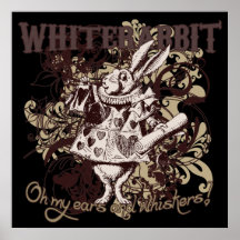 White Rabbit Carnivale Style Print