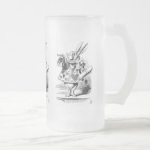 White Rabbit dressed as Herald Coffee Mugs