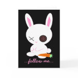 White Rabbit - Easter Bunny  card