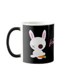 White Rabbit - follow me  magic mug