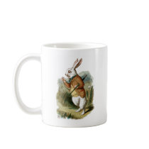 White Rabbit from Alice in Wonderland Coffee Mug