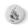 White Rabbit - Oh Dear! Oh Dear! I shall be Late! Pinback Button