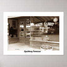 White Rabbit Poster