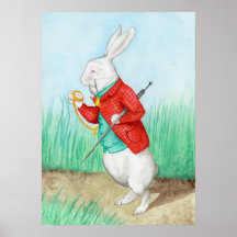 White Rabbit Posters