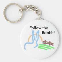 White Rabbit Promotions Key Chain