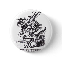 White Rabbit Trumpet buttons