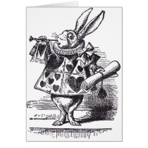 White Rabbit Trumpet cards