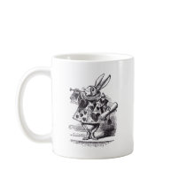 White Rabbit Trumpet mugs
