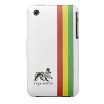 White Rasta Stripe Droid Case. Iphone 3 Cases