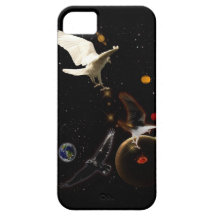 White Raven Fantasy Wildlife iPhone Case iPhone 5 Cover