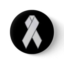 White Ribbon Button