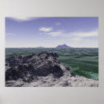 White Rock Beach Poster