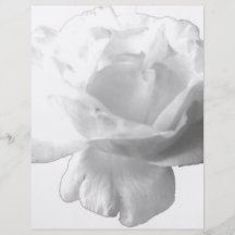 White Rose Design Custom Flyer