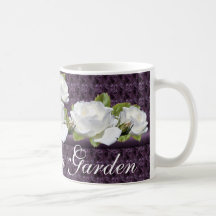 White Rose Garden Mugs