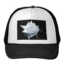 White rose hat
