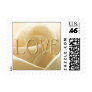 White Rose Love postage stamps