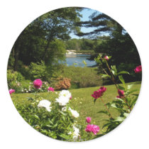 White Rose Peony Garden