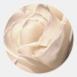 White Rose Wedding And Event Envelope Seal stickers